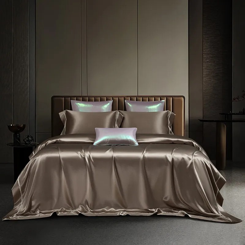 Duvet Cover Sets With Zipper - プレミアムコットン掛け布団カバーセット,スーパー,カルキング,100% コットン,25ママ,ジッパー付きフラットシート,枕カバー,4個