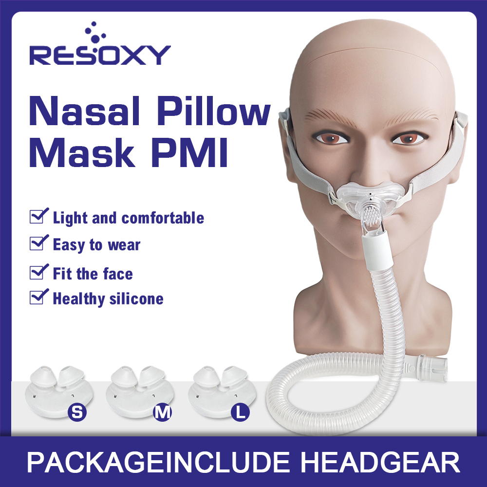 Anti Snore Contour Pillow - Resoxy Cpap鼻枕マスク ユニバーサルPM2 複数サイズ 睡眠時無呼吸症候群 CPAP鼻マスク