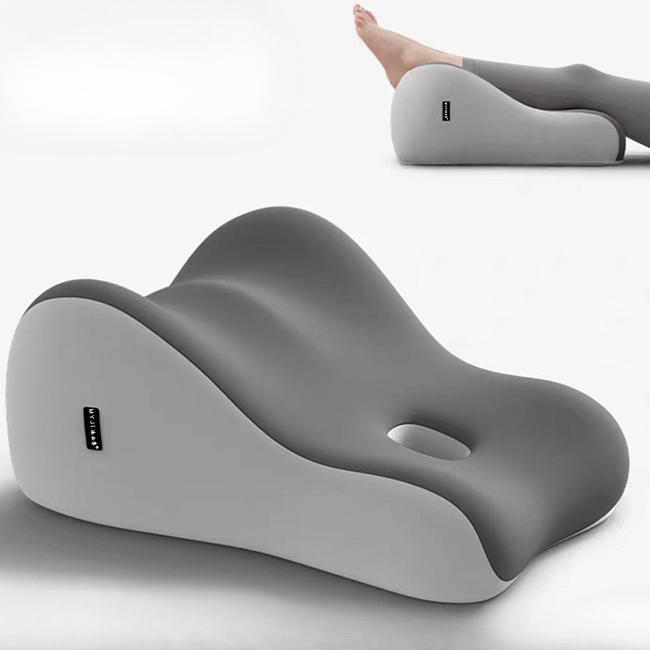 Memory Foam Orthopedic Pillow Neck Pain - カップル用インティマシーサポートウェッジ枕、メモリーフォームポジショニングクッション、背中、首、腰の痛み緩和、洗濯可能なカバー付き