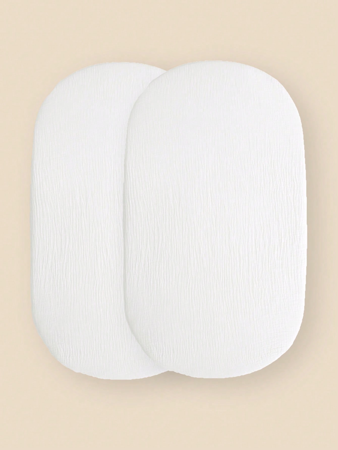 2枚組モスリンおむつ替えシートカバー、フィット式ベビーベッド - Muslin Cotton Bedspread のレビューと価格