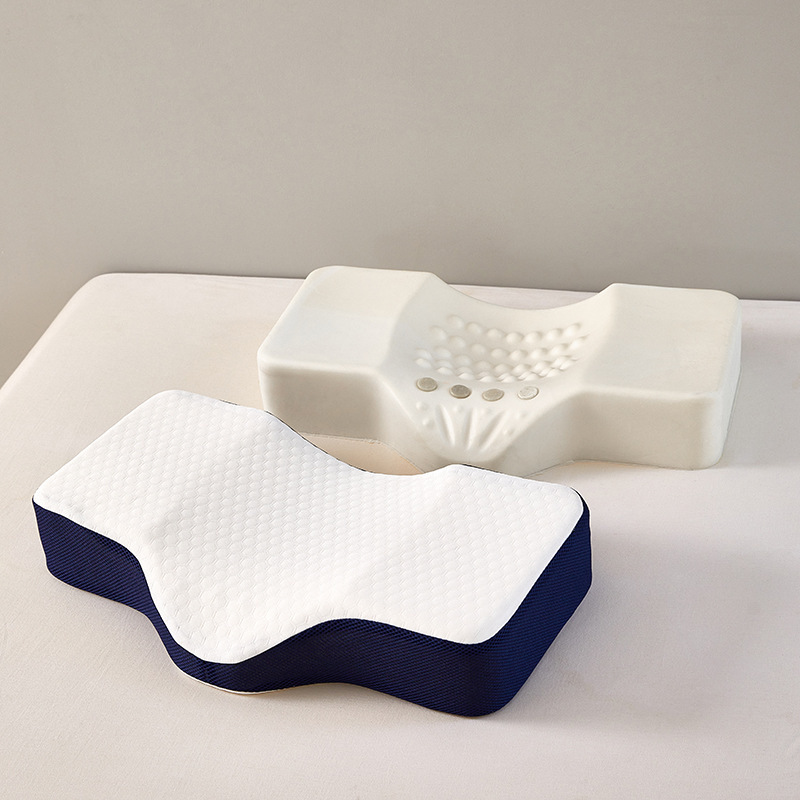 凹型整形外科マッサージ枕、頸椎用ソフト低反発メモリーフォーム - Memory Foam Orthopedic Pillow Neck Pain のレビューと価格
