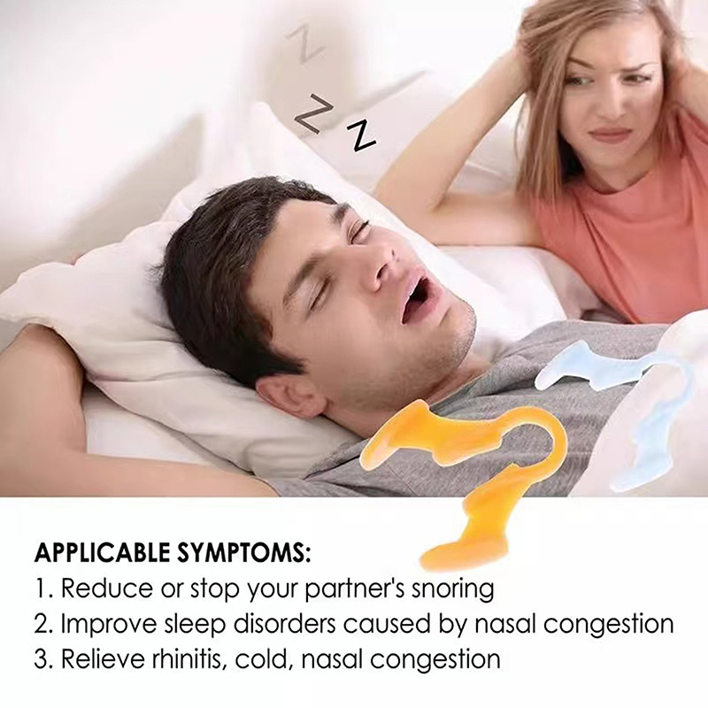 シリコン製いびき防止鼻拡張器 睡眠改善 シリコン製ノーズクリ - Anti Snore Contour Pillow のレビューと価格