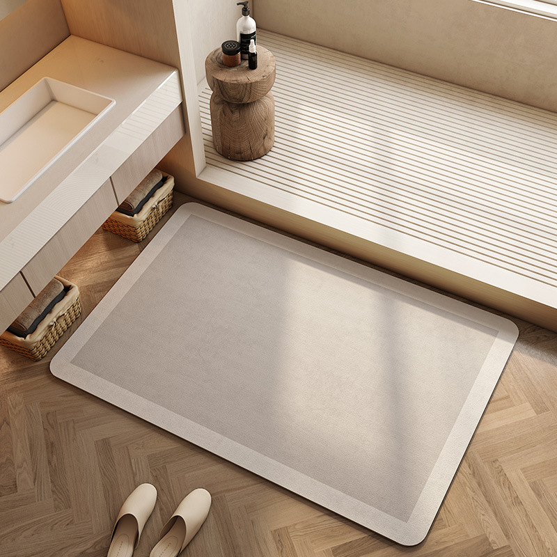 珪藻土バスマット 超吸水 速乾 滑り止め 浴室用ラグ 洗濯不 - Quick Dry Diatomite Bath Mat のレビューと価格