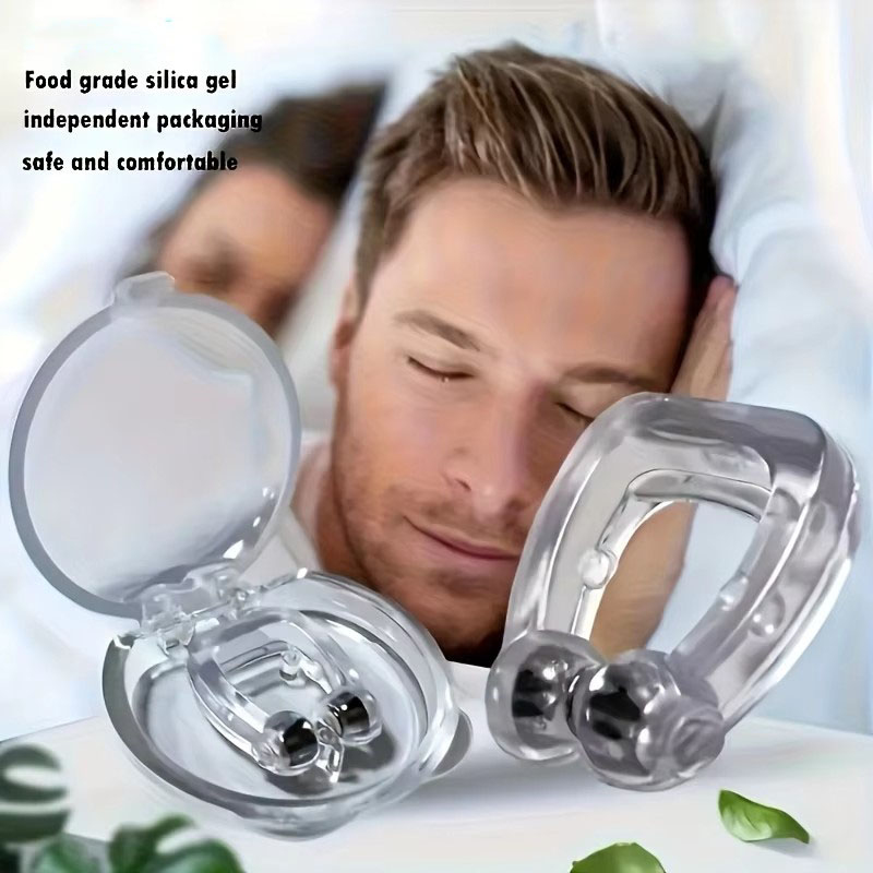 1/2/3/4/5/6個入り いびき防止器具 シリコン製磁気 - Anti Snore Contour Pillow のレビューと価格