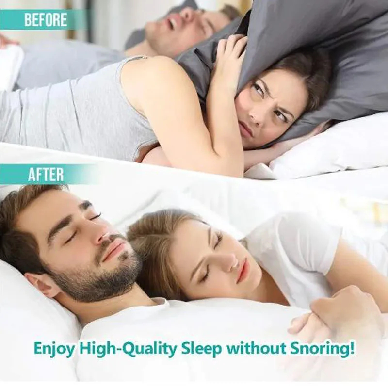 1/2/3/4/5/6個入り いびき防止器具 シリコン製磁気 - Anti Snore Contour Pillow のレビューと価格
