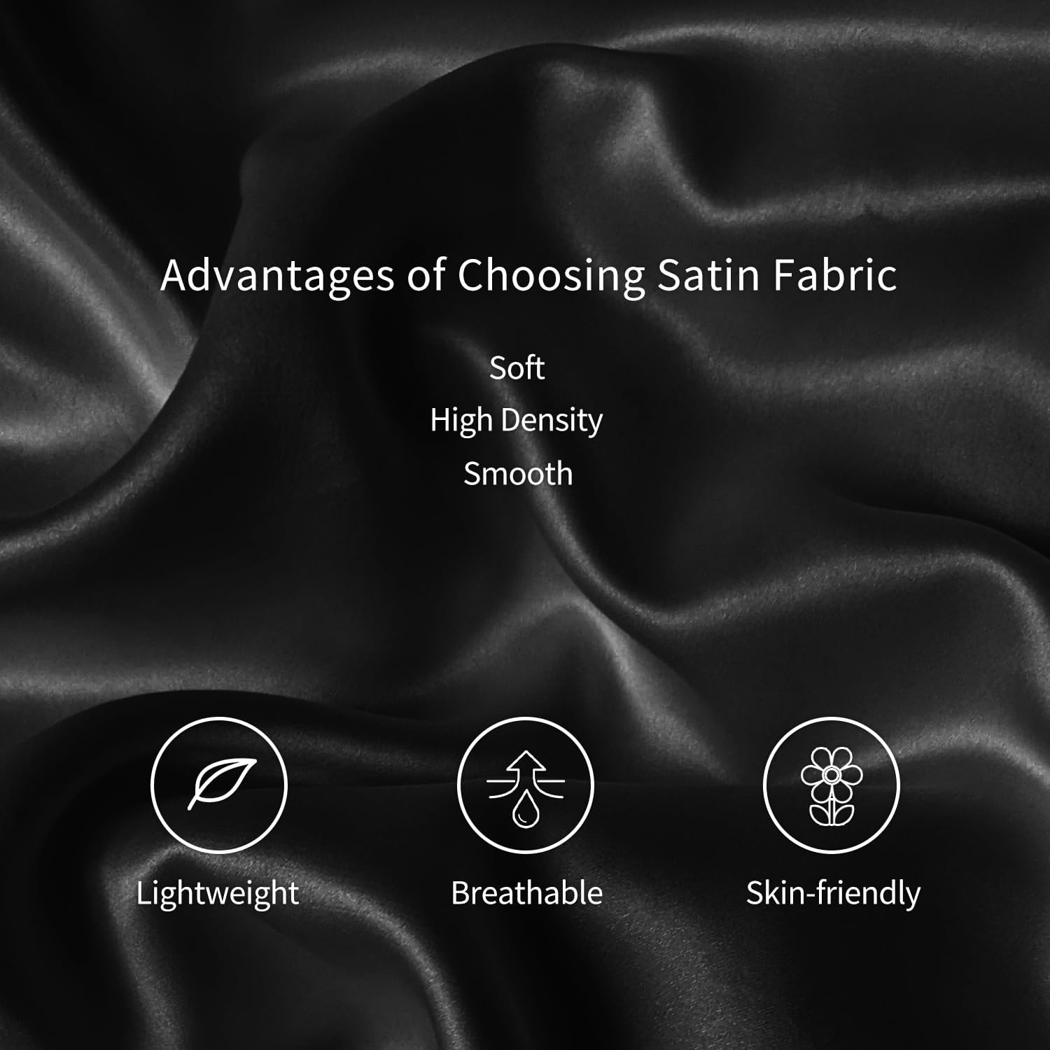 髪と肌用のサテン枕カバー2枚パック、シルクサテン枕カバー、ク - Satin Silk Pillowcase Hair Skin のレビューと価格