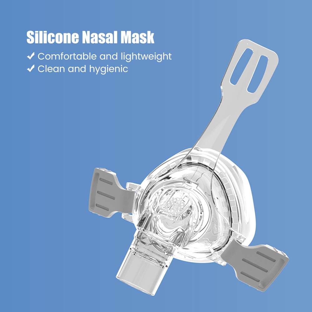 鼻腔CPAPマスク、ヘッドギアとチューブ付き、シリコンジェル - Anti Snore Contour Pillow のレビューと価格