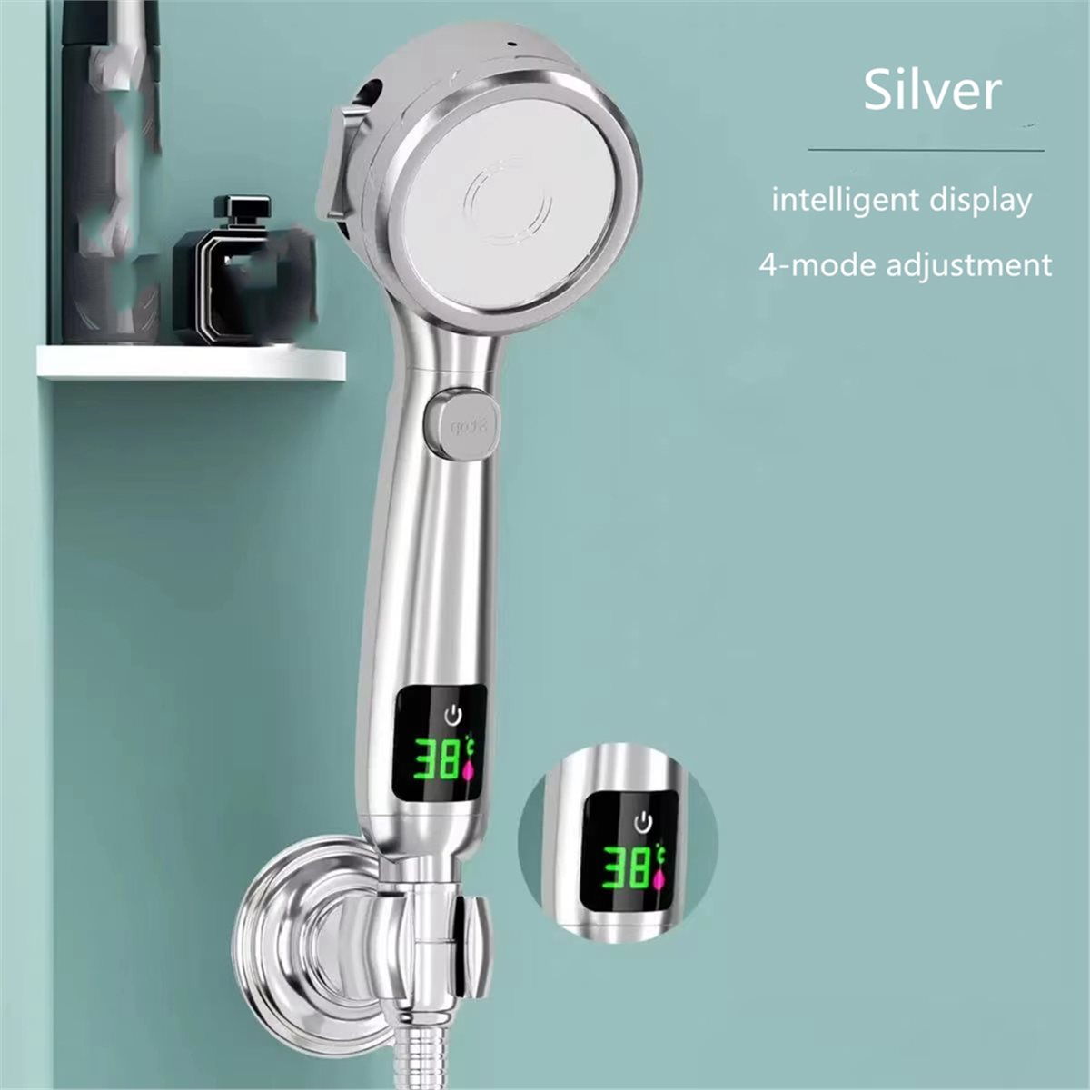 *AA99Z 高圧ハンドヘルド浴室シャワーヘッド 節水シャワ - High Pressure Shower Head Handheld のレビューと価格