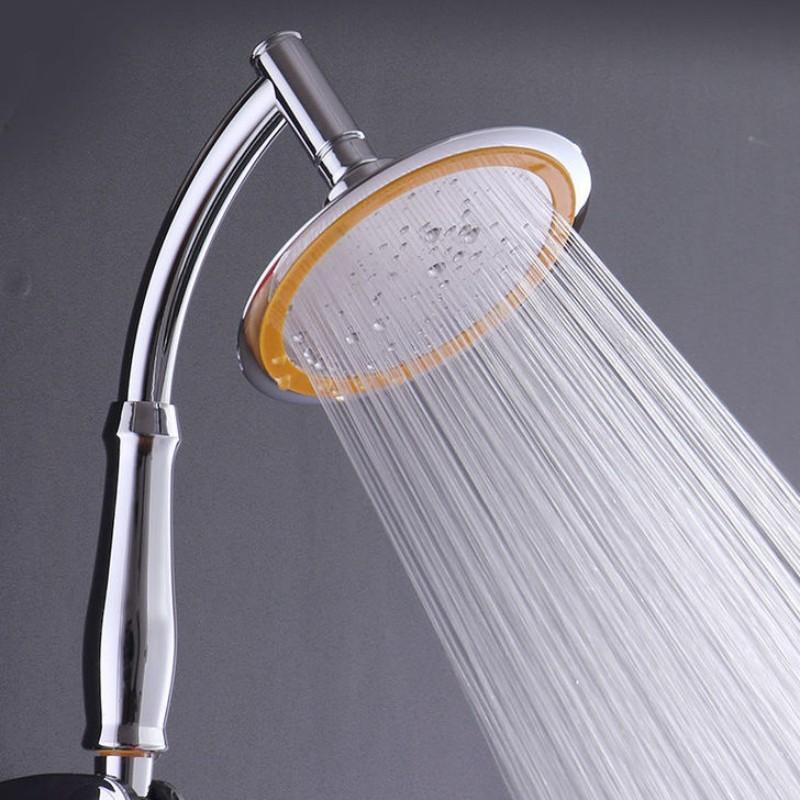 6インチ高圧360度回転大型丸型レインフォールハンドヘルドバ - High Pressure Shower Head Handheld のレビューと価格