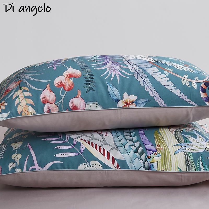 600TC 4点セット エジプト綿 花鳥デジタルプリント寝具 - Aesthetic Floral Duvet Cover のレビューと価格