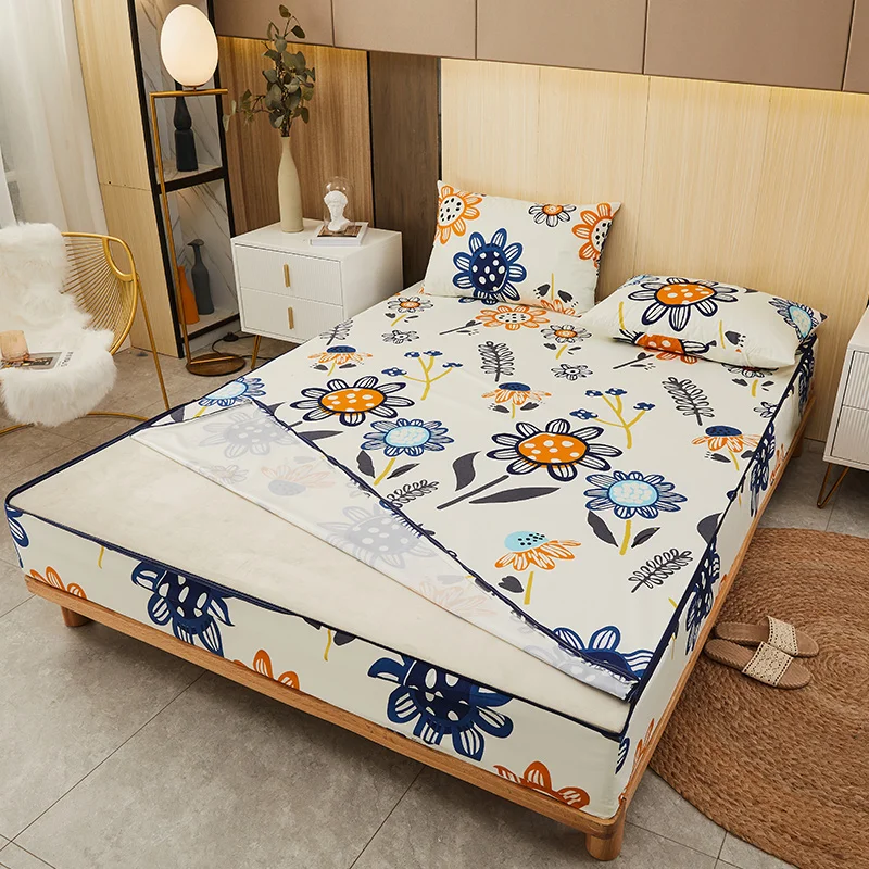 ジッパー付き6面マットレスプロテクター,防水シートカバー,シ - Waterproof Mattress Protector Breathable のレビューと価格
