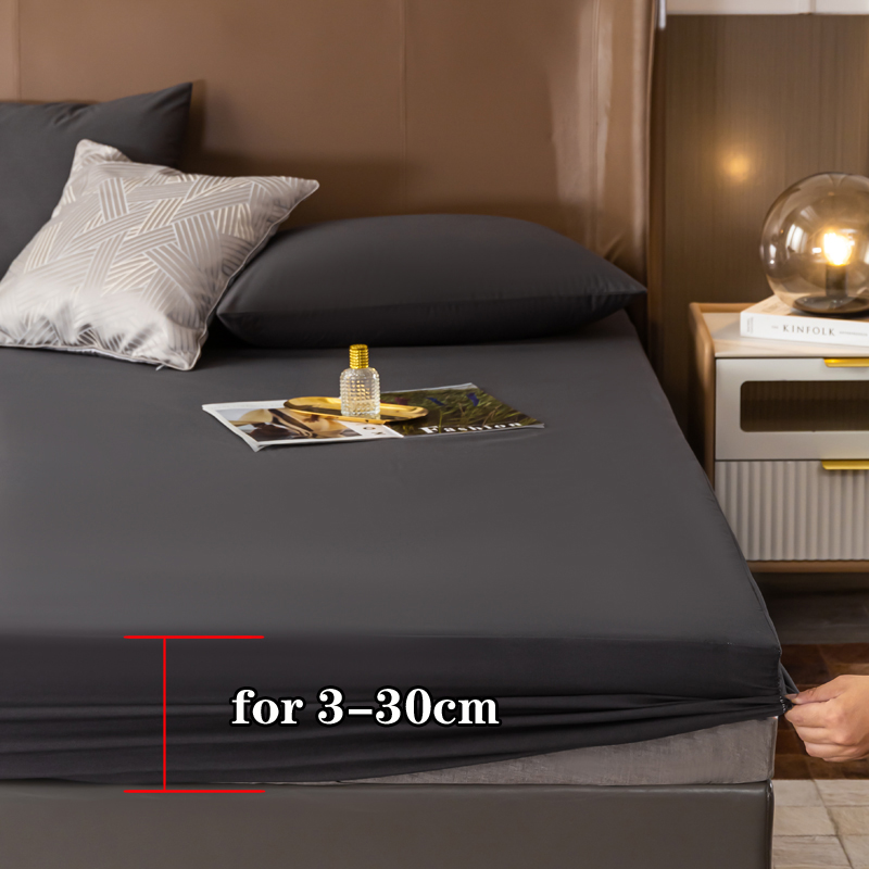 100% 防水マットレスカバープロテクター調節可能なベッドフ - Waterproof Mattress Protector Breathable のレビューと価格