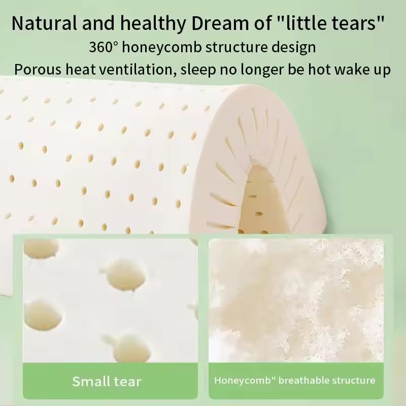 タイ産天然ラテックス枕 首の痛み用 整形外科的頸椎サポート  - Memory Foam Orthopedic Pillow Neck Pain のレビューと価格
