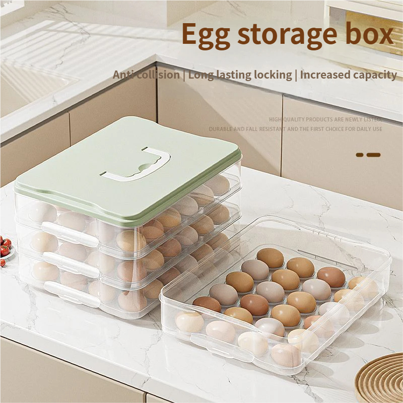 卵収納ボックス 冷蔵庫専用 食品グレード 鮮度保持ボックス  - Kitchen のレビューと価格