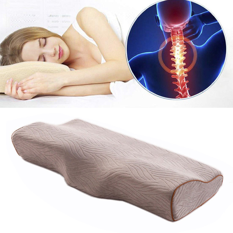 整形外科用マッサージ枕,首の痛みと保護のためのマッサージ枕, - Memory Foam Orthopedic Pillow Neck Pain のレビューと価格
