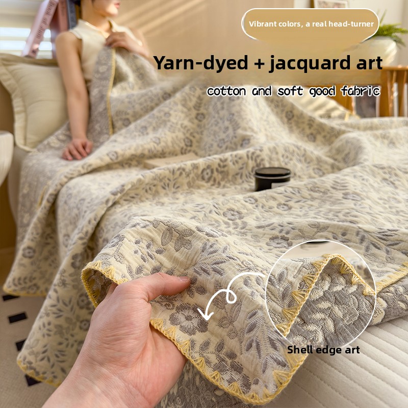 綿100%モスリンブランケット 通気性3層ガーゼ 夏用冷却ス - Muslin Cotton Bedspread のレビューと価格