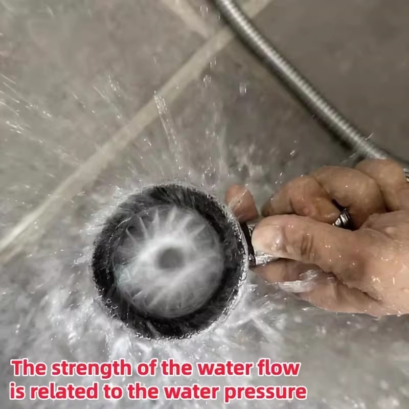 デザインされた円形スプレーシャワーヘッド 新しい3Dプリント - High Pressure Shower Head Handheld のレビューと価格