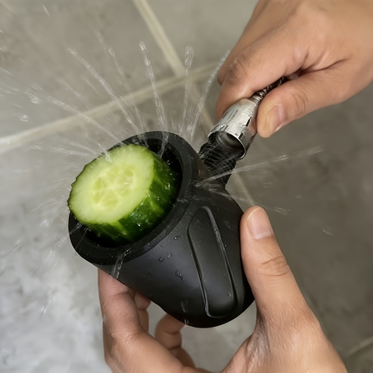 デザインされた円形スプレーシャワーヘッド 新しい3Dプリント - High Pressure Shower Head Handheld のレビューと価格