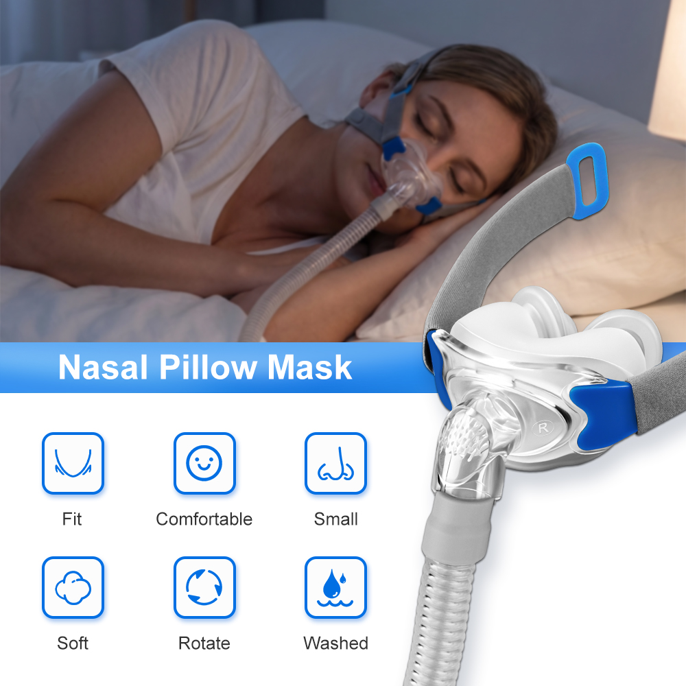 新しい交換用鼻枕CPAPマスクキット、AirFit P10対 - Anti Snore Contour Pillow のレビューと価格