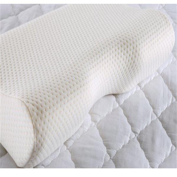 磁気ラテックス形状の整形外科用枕,首の痛みを和らげるためのゆ - Memory Foam Orthopedic Pillow Neck Pain のレビューと価格