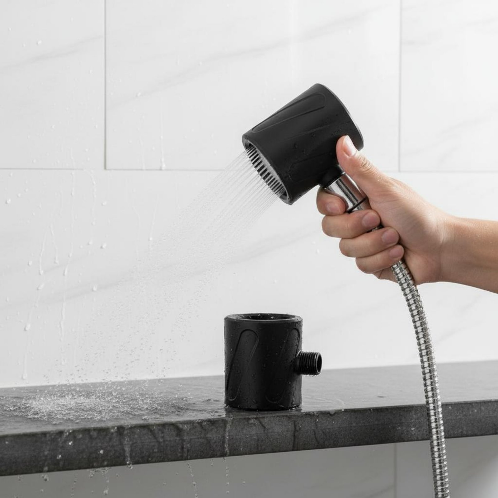 ハンドヘルドシャワーヘッド男性用アップグレードされた高圧シャ - High Pressure Shower Head Handheld のレビューと価格