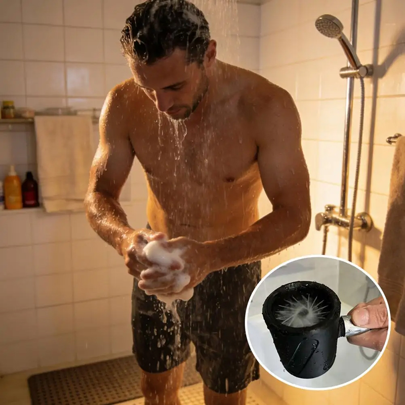 高圧ハンドヘルドシャワーヘッド、男性用洗浄スパイラルノズル、 - High Pressure Shower Head Handheld のレビューと価格