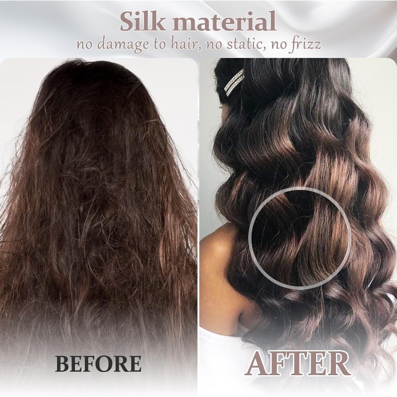 2枚組 サテンシルク枕カバー、髪と肌に優しい、コーラル枕カバ - Satin Silk Pillowcase Hair Skin のレビューと価格
