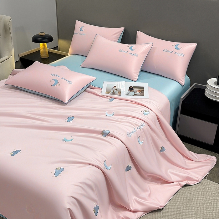 色褪せしにくい洗濯機で洗える薄手のキルト、夏用冷却ブランケッ - Cooling Blanket Hot Sleepers のレビューと価格