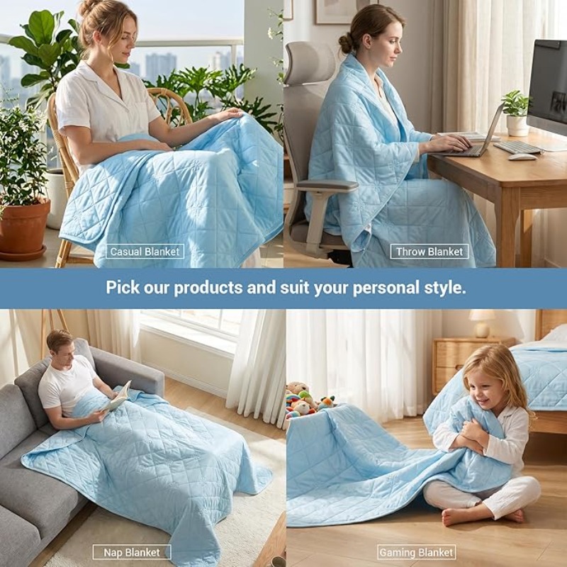 SheRest 軽量で通気性のある夏用スローケットは、エアコ - Cooling Blanket Hot Sleepers のレビューと価格