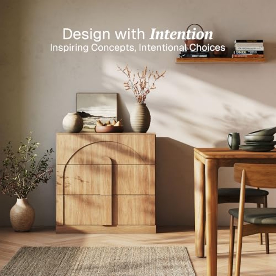 キッチン、リビングルーム、玄関用の3つの引き出し付きサイドボ - Kitchen のレビューと価格