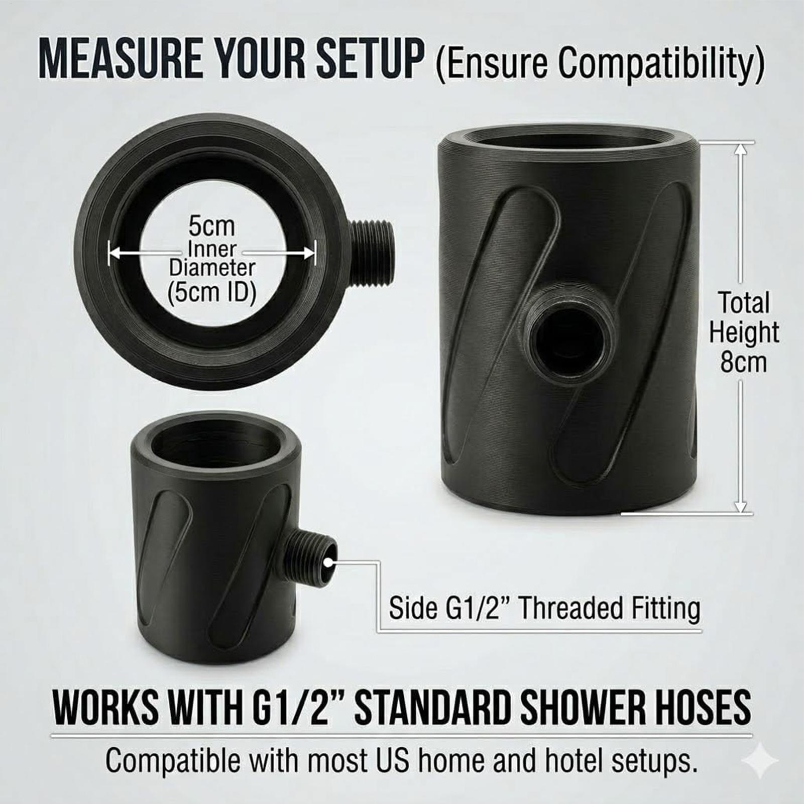 シャワーヘッドの粗穴洗浄 簡単設置 高圧ハンドヘルドシャワー - High Pressure Shower Head Handheld のレビューと価格