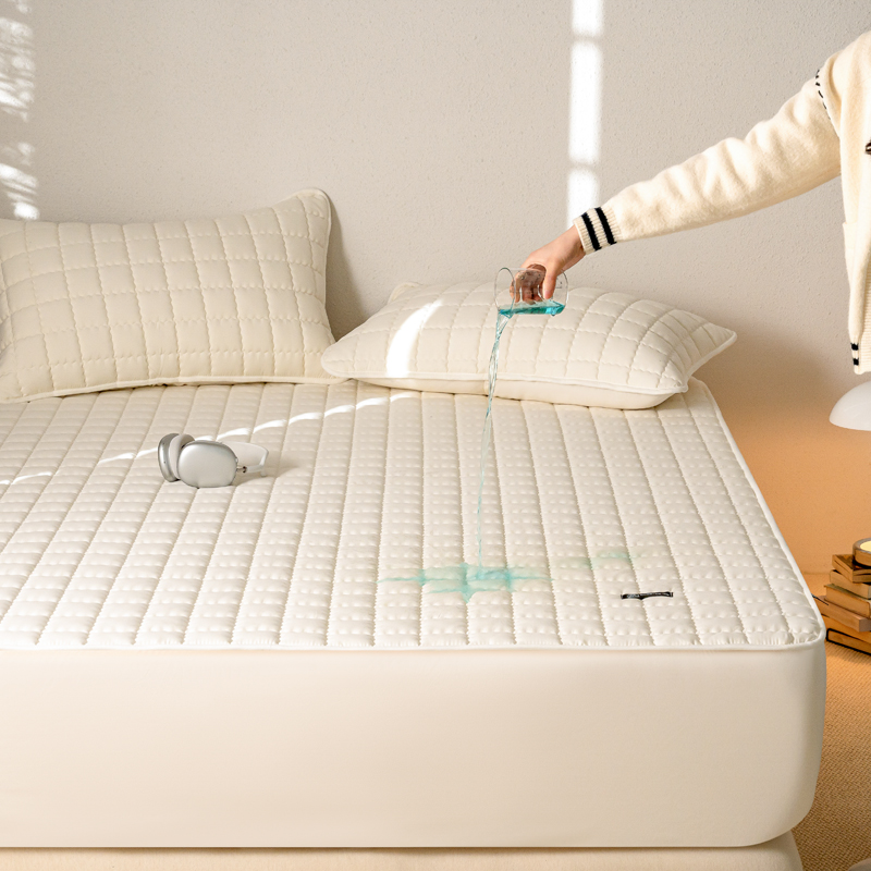 防水高品質マットレスカバー - 抗菌性低刺激性マットレスプロ - Waterproof Mattress Protector Breathable のレビューと価格