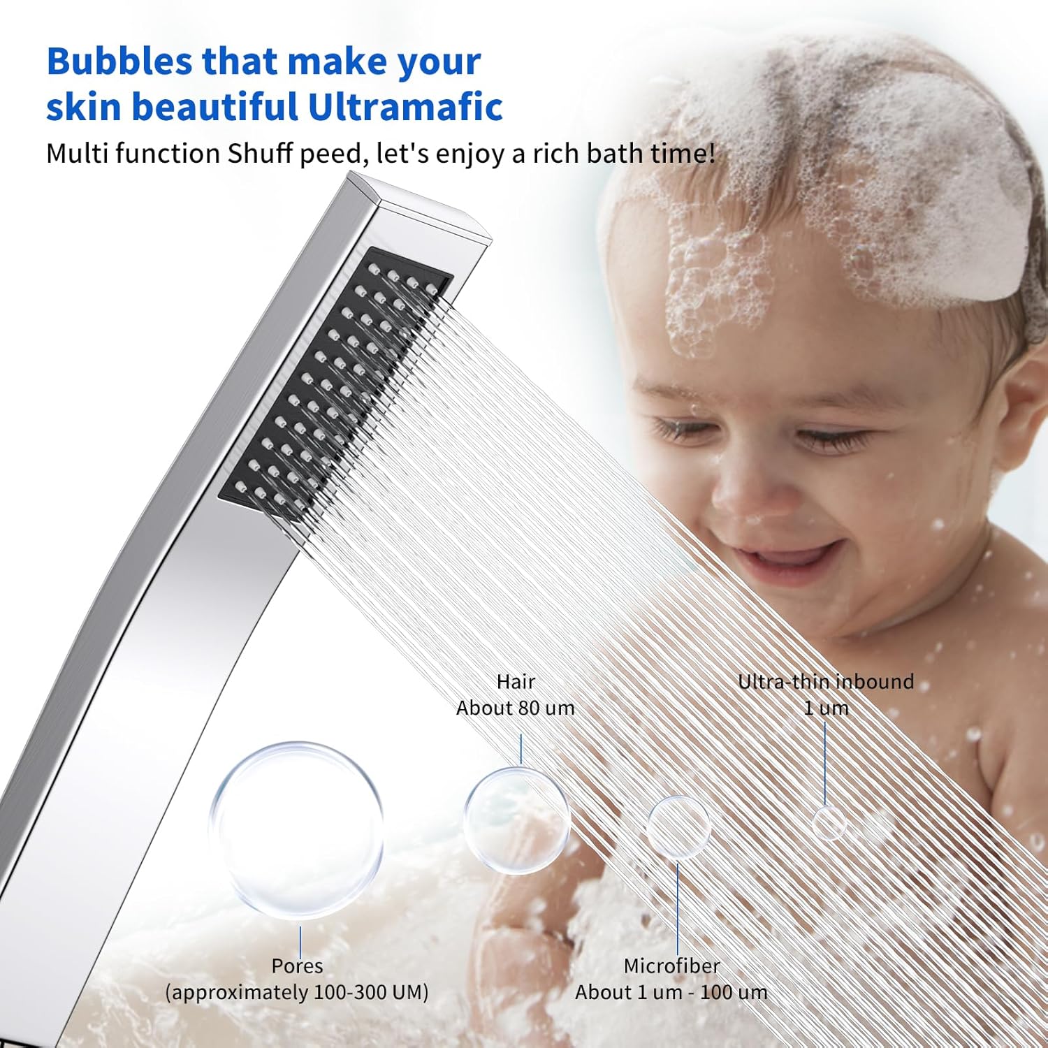 高品質トイレシャワーヘッド調節可能な高圧節水シャワーヘッド水 - High Pressure Shower Head Handheld のレビューと価格