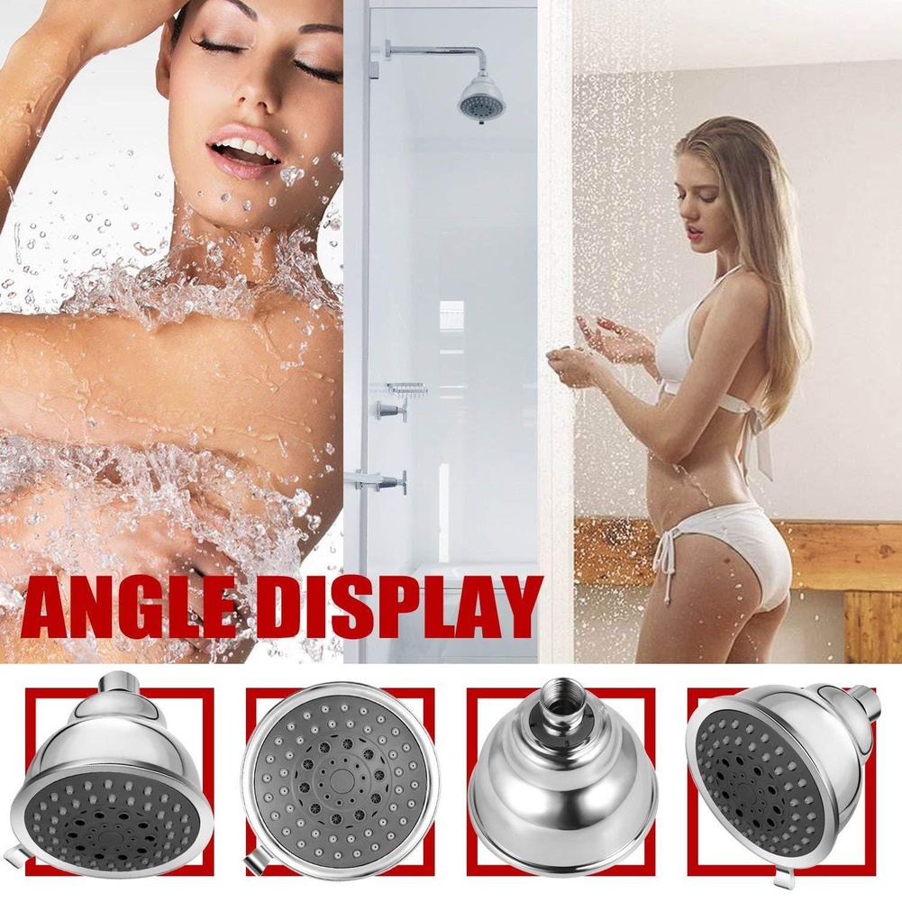 1pc 浴室シャワーヘッド 5 ギア調整可能な高圧節水シャワ - High Pressure Shower Head Handheld のレビューと価格