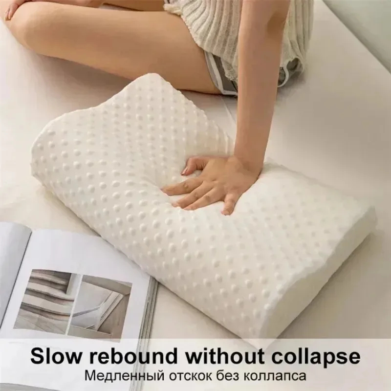 メモリーフォーム整形外科用頸椎枕 低反発 首肩の痛み緩和 - Memory Foam Orthopedic Pillow Neck Pain のレビューと価格