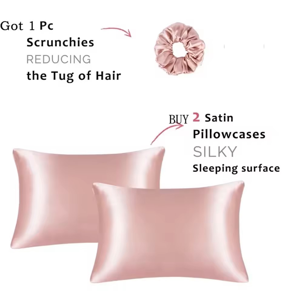 Kuup 1 個枕カバー枕カバーシルキーサテン髪美容枕ケース - Satin Silk Pillowcase Hair Skin のレビューと価格