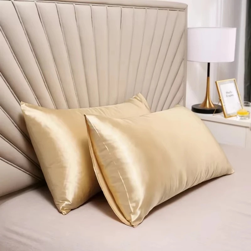 100%シルク枕カバー、シルキーサテンのヘアビューティー枕カ - Satin Silk Pillowcase Hair Skin のレビューと価格
