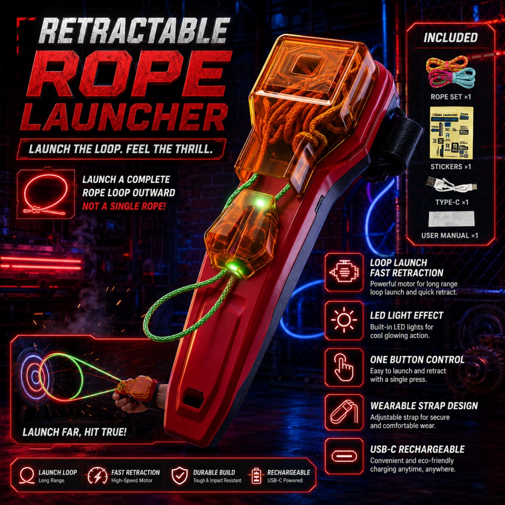 ロープランチャー スパイダーウェブシューティングトイ 自動格 - Lighting のレビューと価格