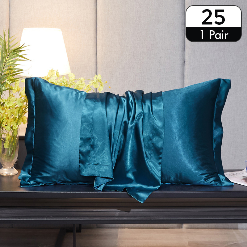 天然サテンピローケース,1ペア,しわ防止,柔らかく,肌にやさ - Satin Silk Pillowcase Hair Skin のレビューと価格