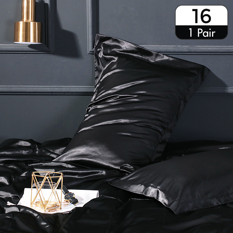 天然サテンピローケース,1ペア,しわ防止,柔らかく,肌にやさ - Satin Silk Pillowcase Hair Skin のレビューと価格