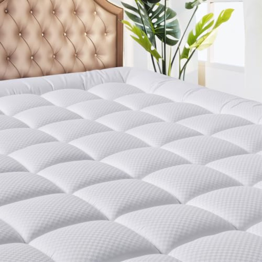 サイズマットレスパッド - 冷感通気性マットレストッパー、キ - Waterproof Mattress Protector Breathable のレビューと価格