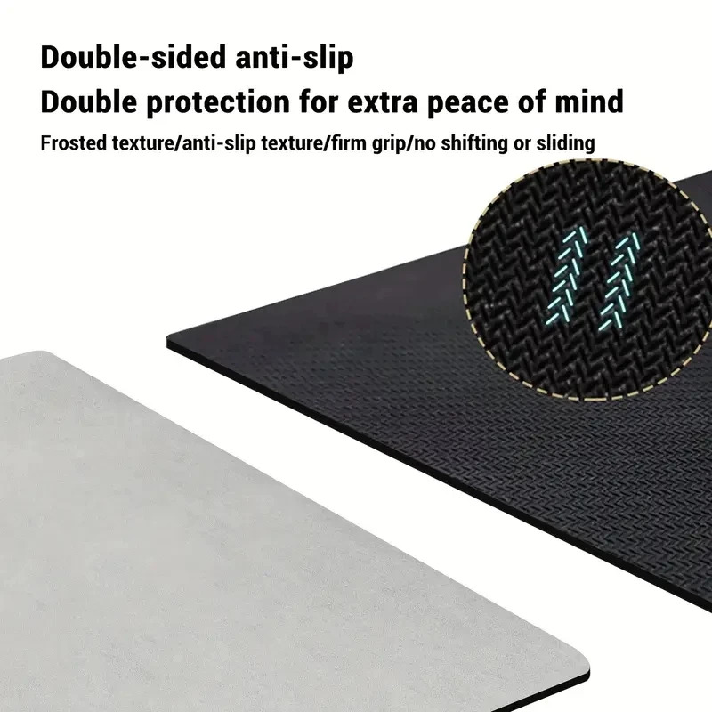 VIKAMA 珪藻土バスマット超吸収性速乾性ノンスリップソフ - Quick Dry Diatomite Bath Mat のレビューと価格