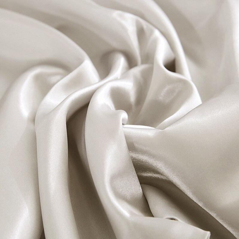 枕カバーヘアスキンに優しいシミュレーションシルク枕カバーベッ - Satin Silk Pillowcase Hair Skin のレビューと価格