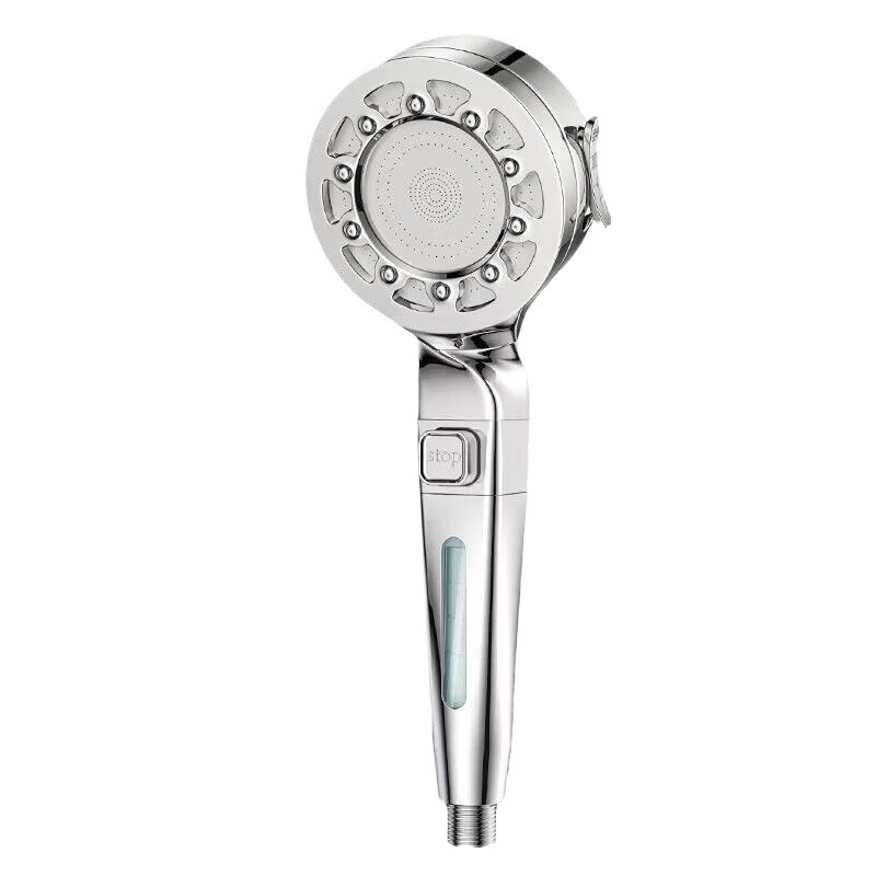 高圧シャワーヘッド節水 4 モードシャワーヘッド調節可能なワ - High Pressure Shower Head Handheld のレビューと価格
