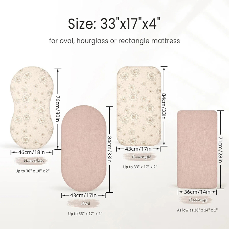 モスリンバシネットシート 赤ちゃん 女の子 男の子用 ソフト - Muslin Cotton Bedspread のレビューと価格